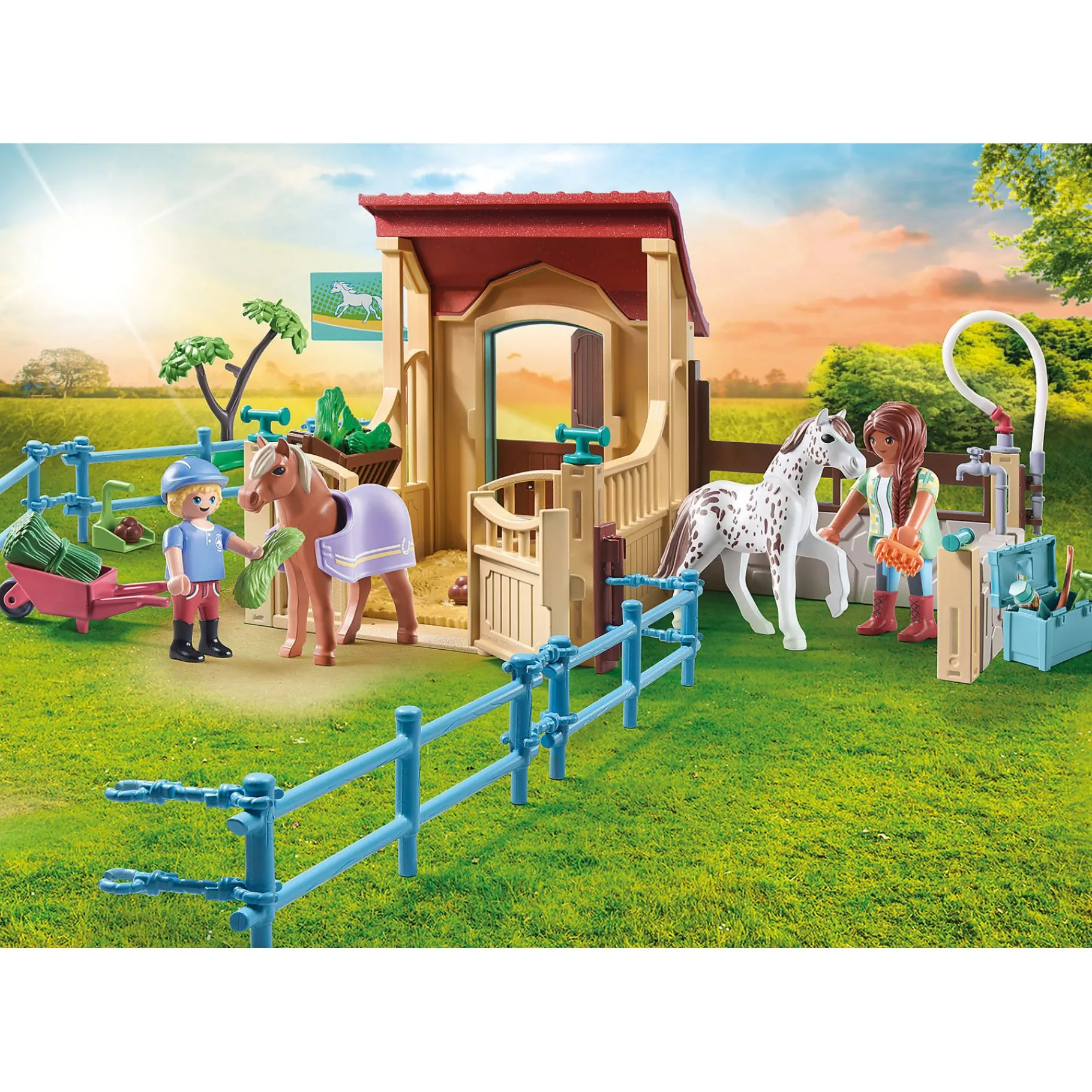 Bouwstenen|Jongens>Playmobil 71494 Horses Of Waterfall Manege
