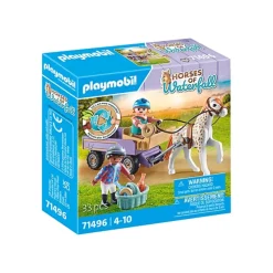 Jongens|Bouwstenen>Playmobil 71496 Horses Of Waterfall Ponykoets