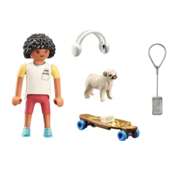 Speelsets|Jongens> PlayMobil 71612 Jongen met hond