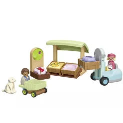 Speelsets|Jongens> PlayMobil 71691 Junior Biologische marktkraam & Heftruck