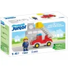 Speelsets|Jongens> PlayMobil 71683 Junior Brandweerwagen Met Ladder