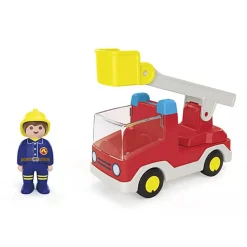 Speelsets|Jongens> PlayMobil 71683 Junior Brandweerwagen Met Ladder