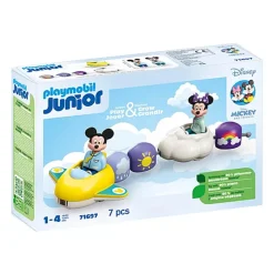 Jongens|Speelsets> PlayMobil 71697 Junior Mickey Mouse Wolkentrein