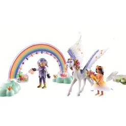 Bouwpakketten>Playmobil 71361 Magic Pegasus Met Regenboog