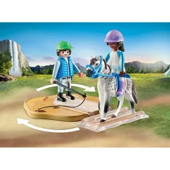 Bouwstenen|Jongens></noscript>Playmobil 71637 Moderne paardrijschool