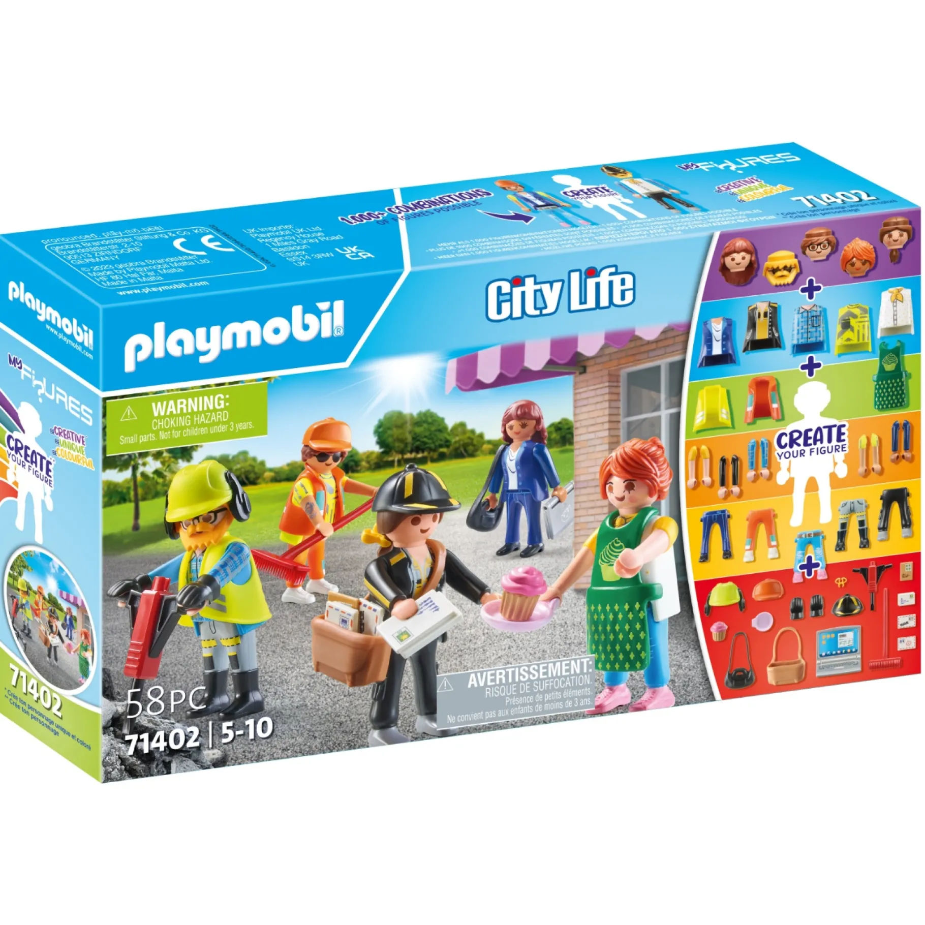 Bouwpakketten>Playmobil 71402 My Figures City Life