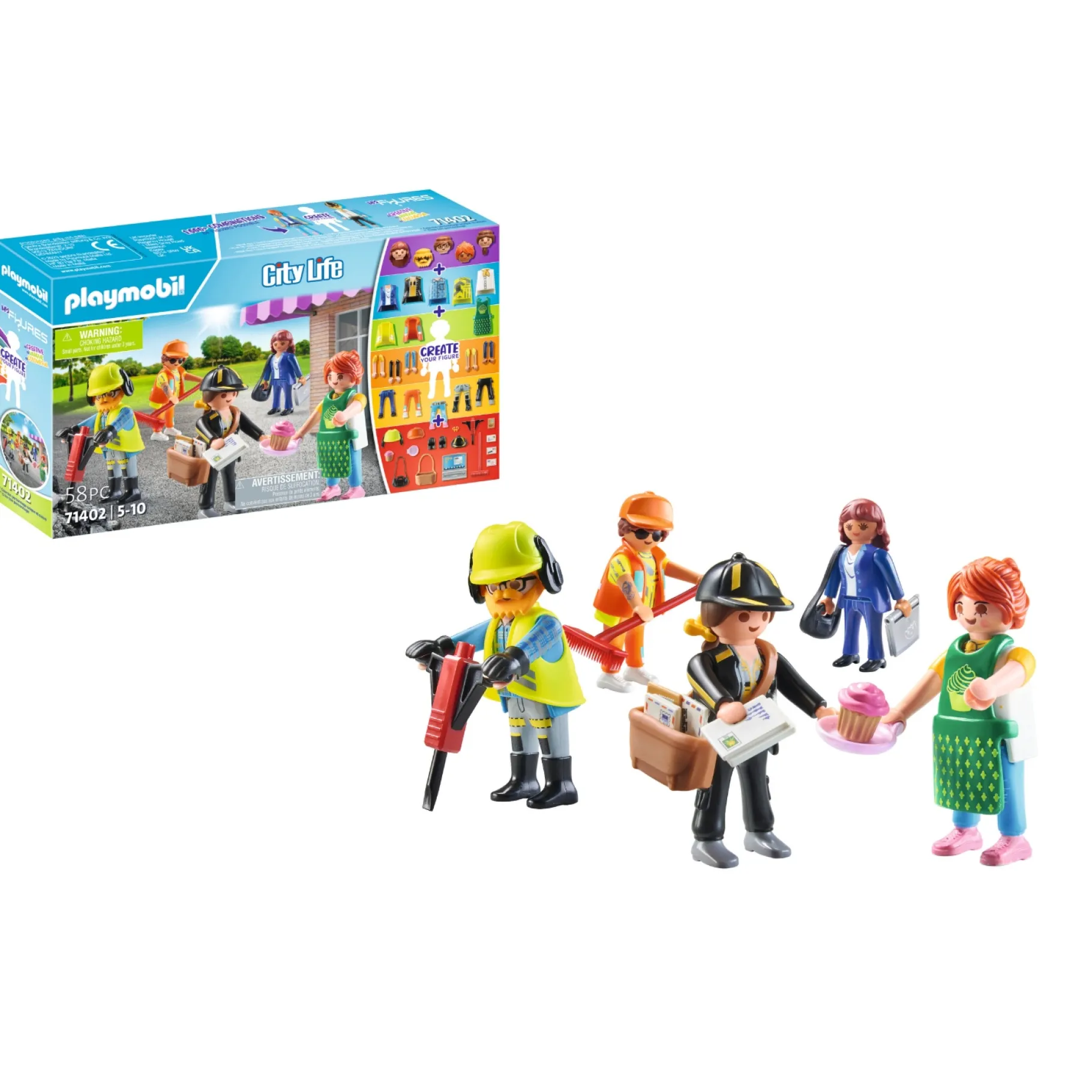 Bouwpakketten>Playmobil 71402 My Figures City Life
