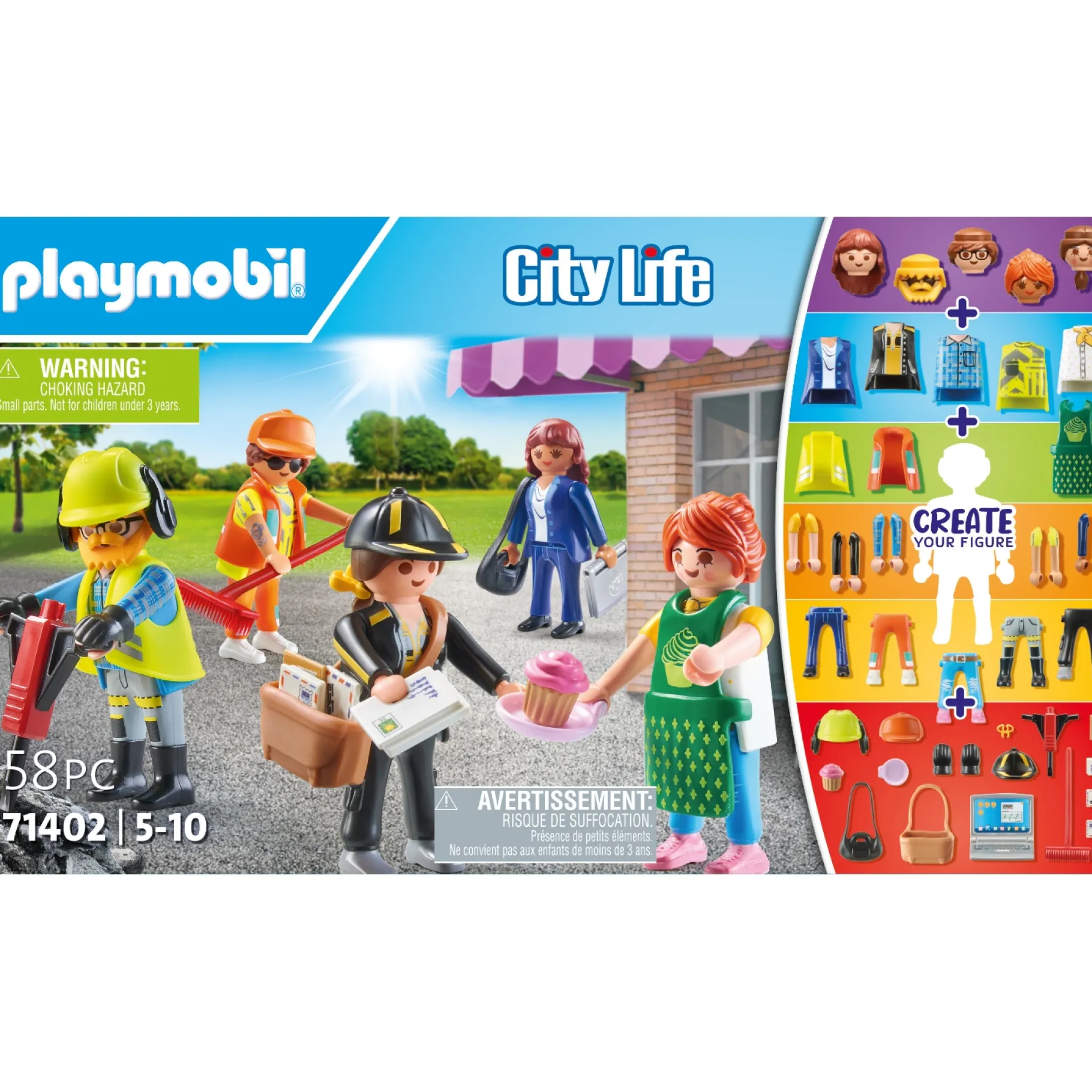 Bouwpakketten>Playmobil 71402 My Figures City Life
