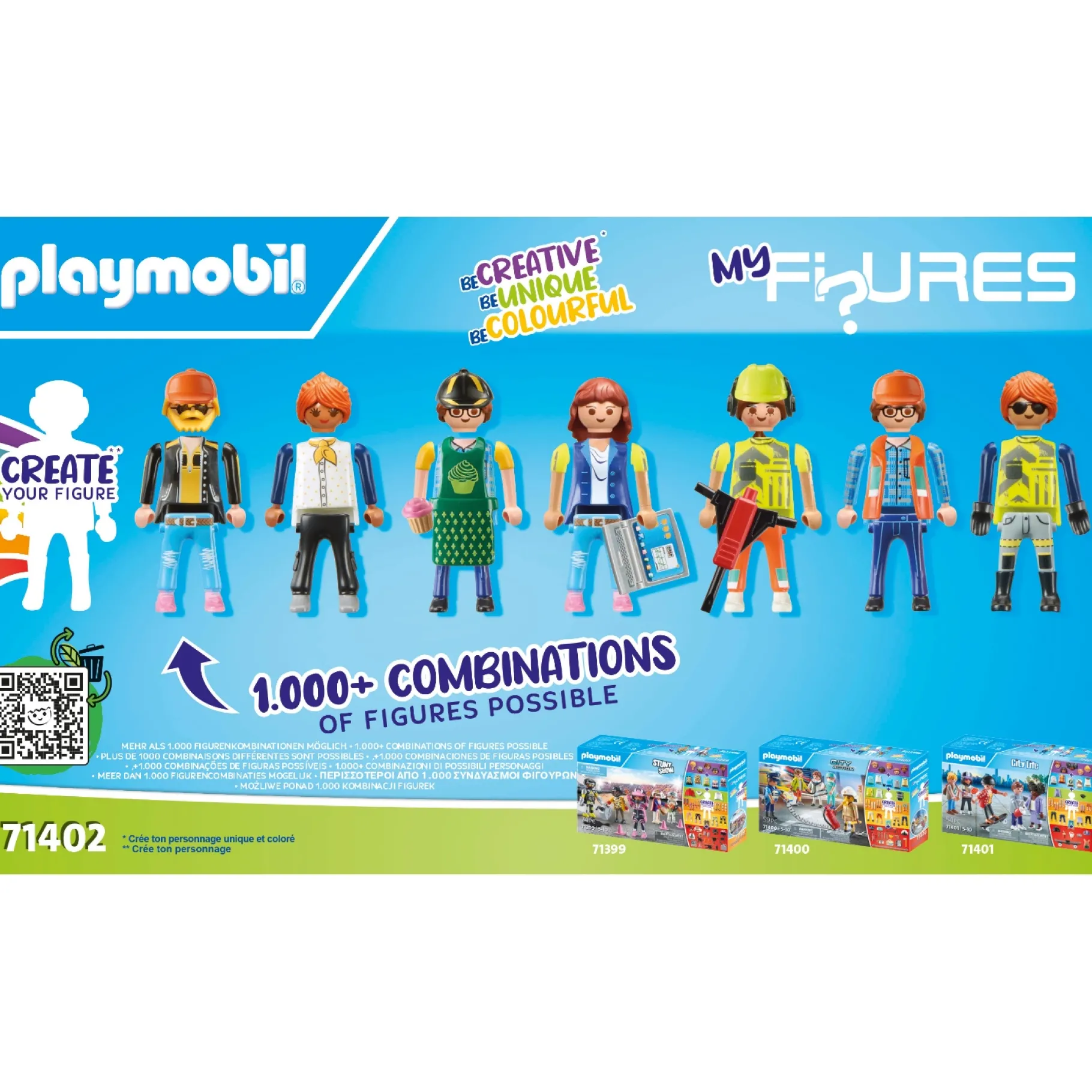 Bouwpakketten>Playmobil 71402 My Figures City Life