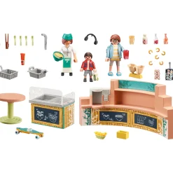 Jongens|Bouwstenen>Playmobil 71538 My Life Foodlounge