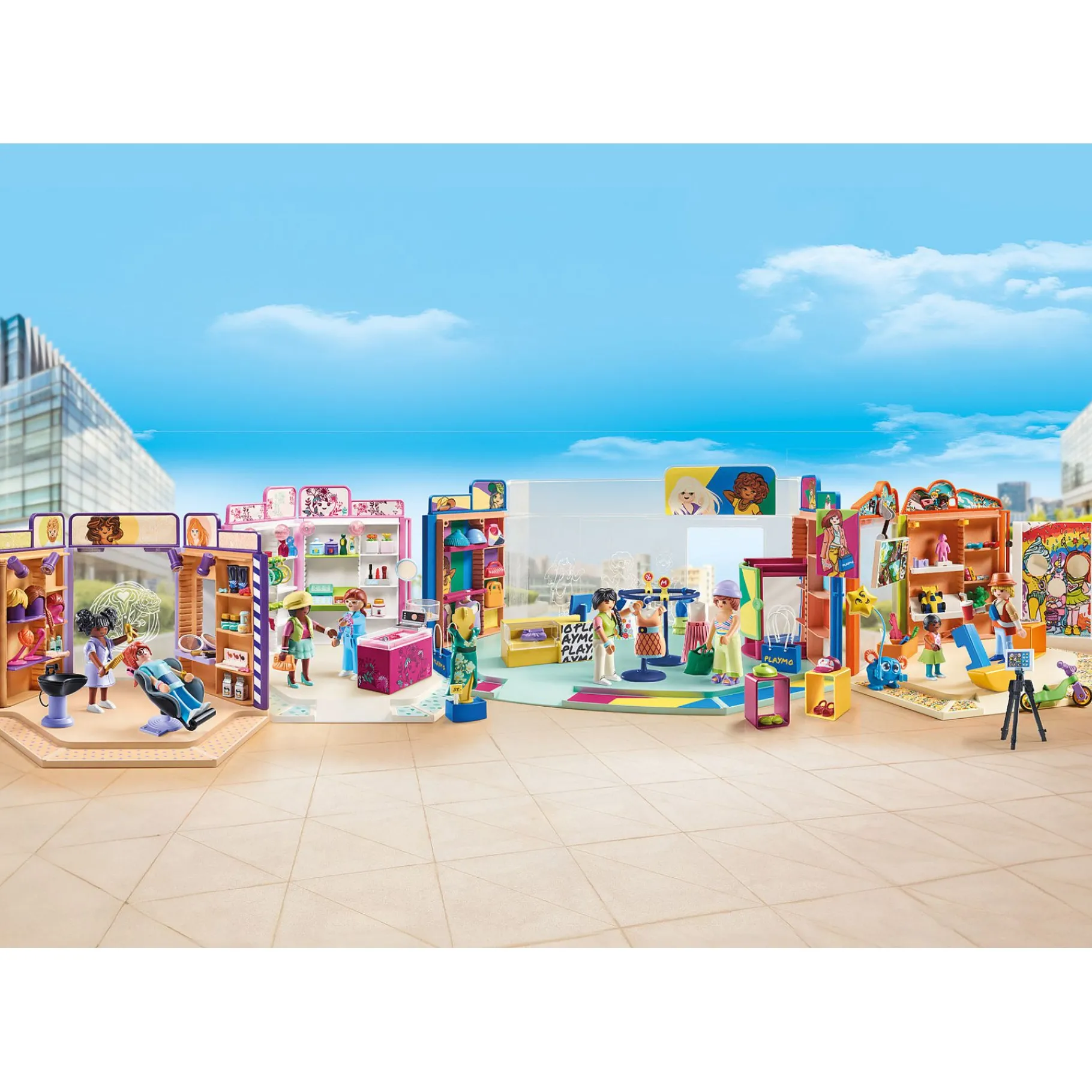 Bouwstenen|Jongens>Playmobil 71535 My Life Kapsalon