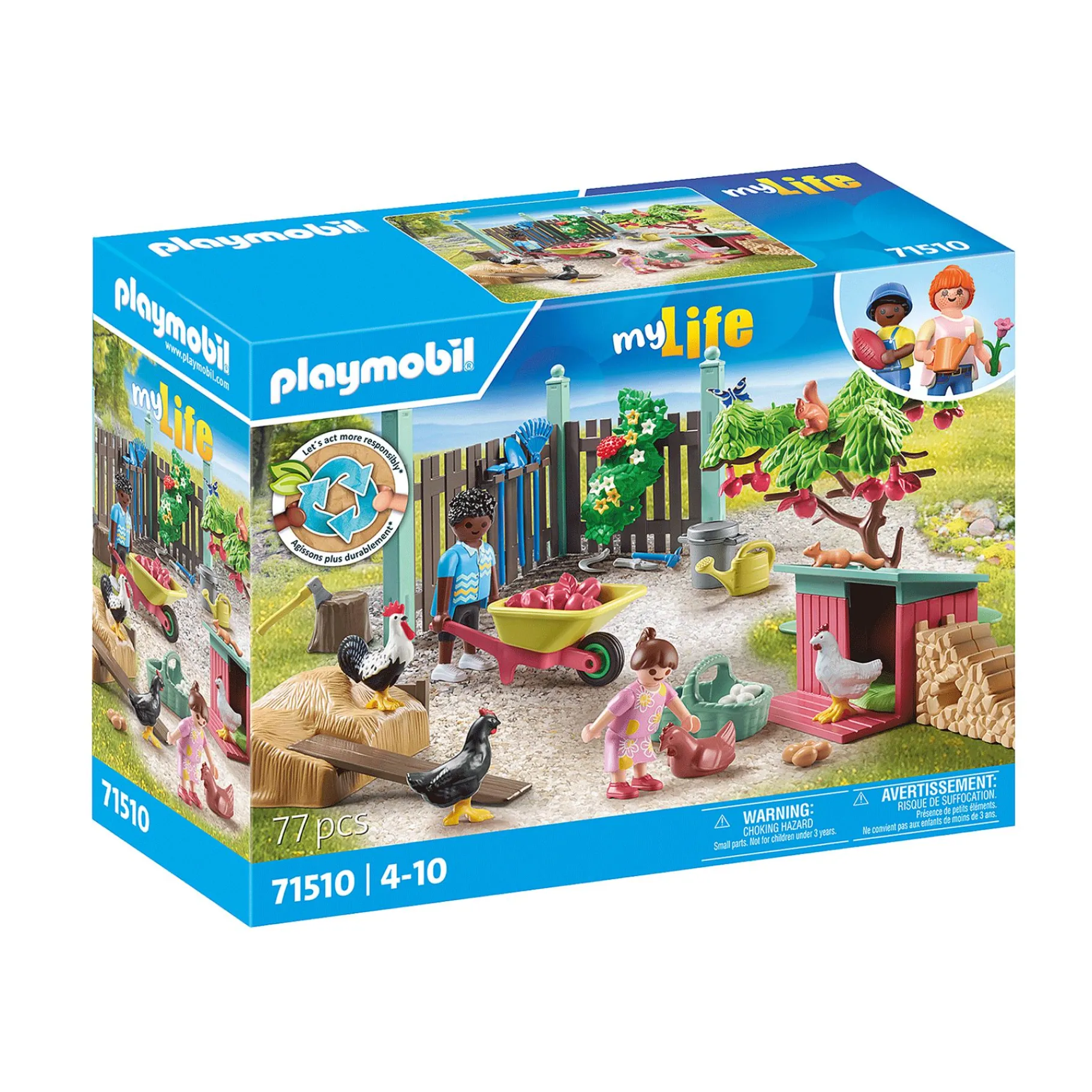 Jongens|Bouwstenen>Playmobil 71510 My Life Kleine Kippenboerderij In De Tuin Van Het Kleine Huis
