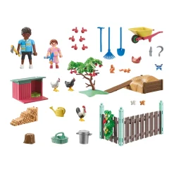 Jongens|Bouwstenen>Playmobil 71510 My Life Kleine Kippenboerderij In  De Tuin Van Het Kleine Huis