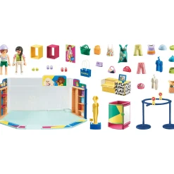 Jongens|Bouwstenen>Playmobil 71534 My Life Modewinkel