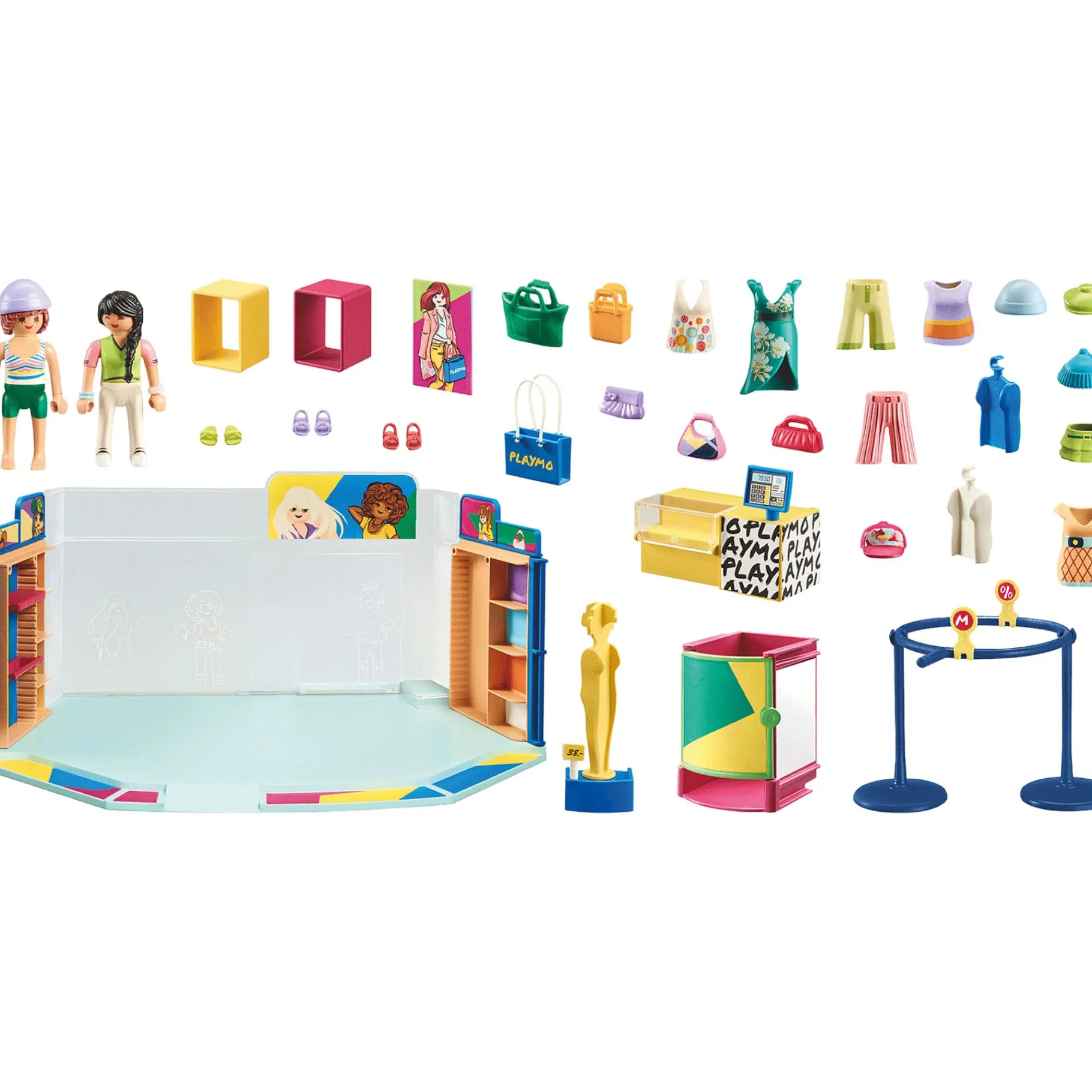Jongens|Bouwstenen>Playmobil 71534 My Life Modewinkel