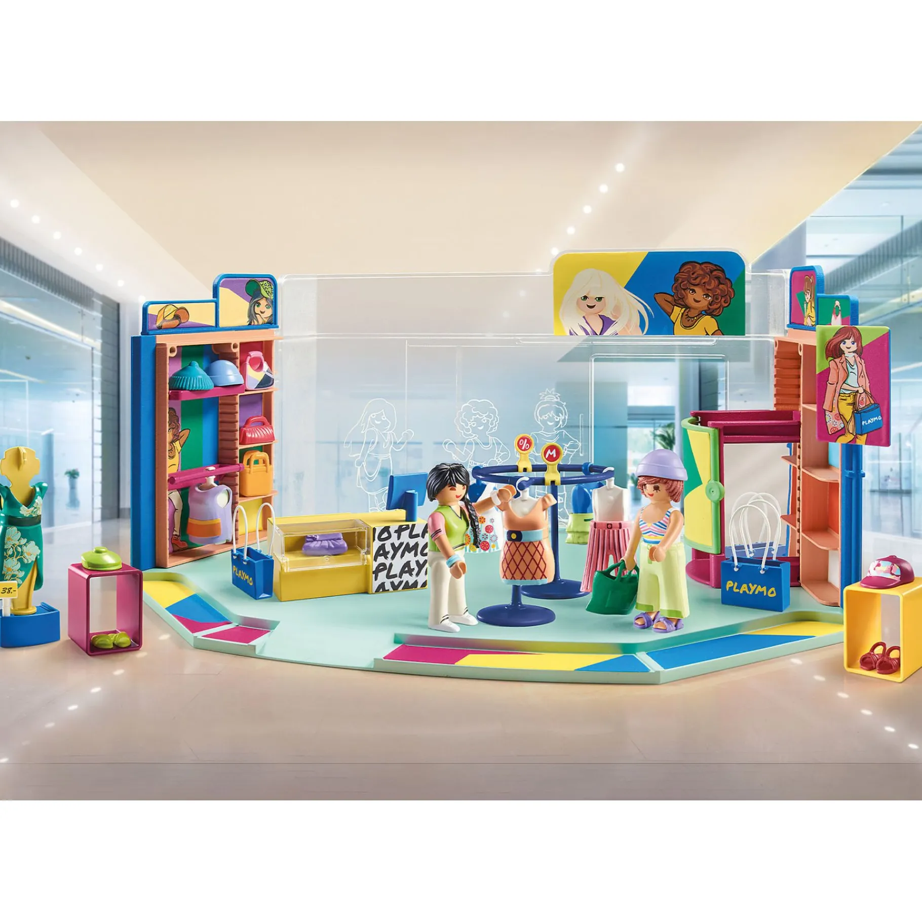 Jongens|Bouwstenen>Playmobil 71534 My Life Modewinkel