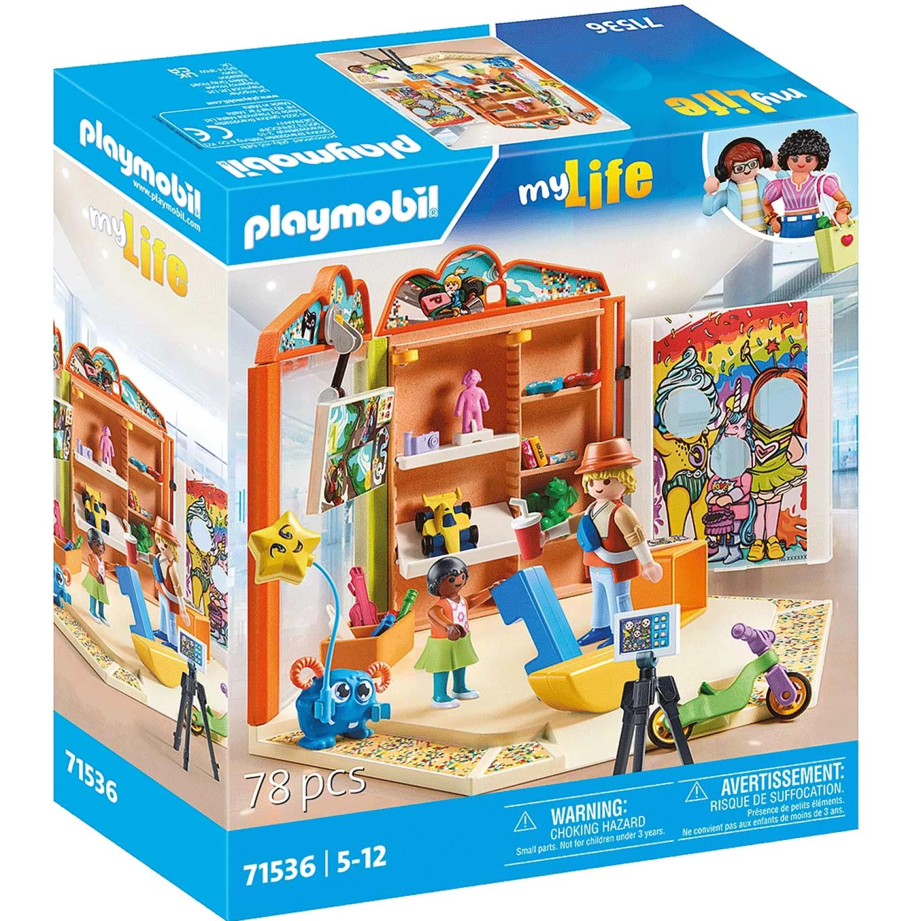 Jongens|Bouwstenen>Playmobil 71536 My Life Speelgoedwinkel