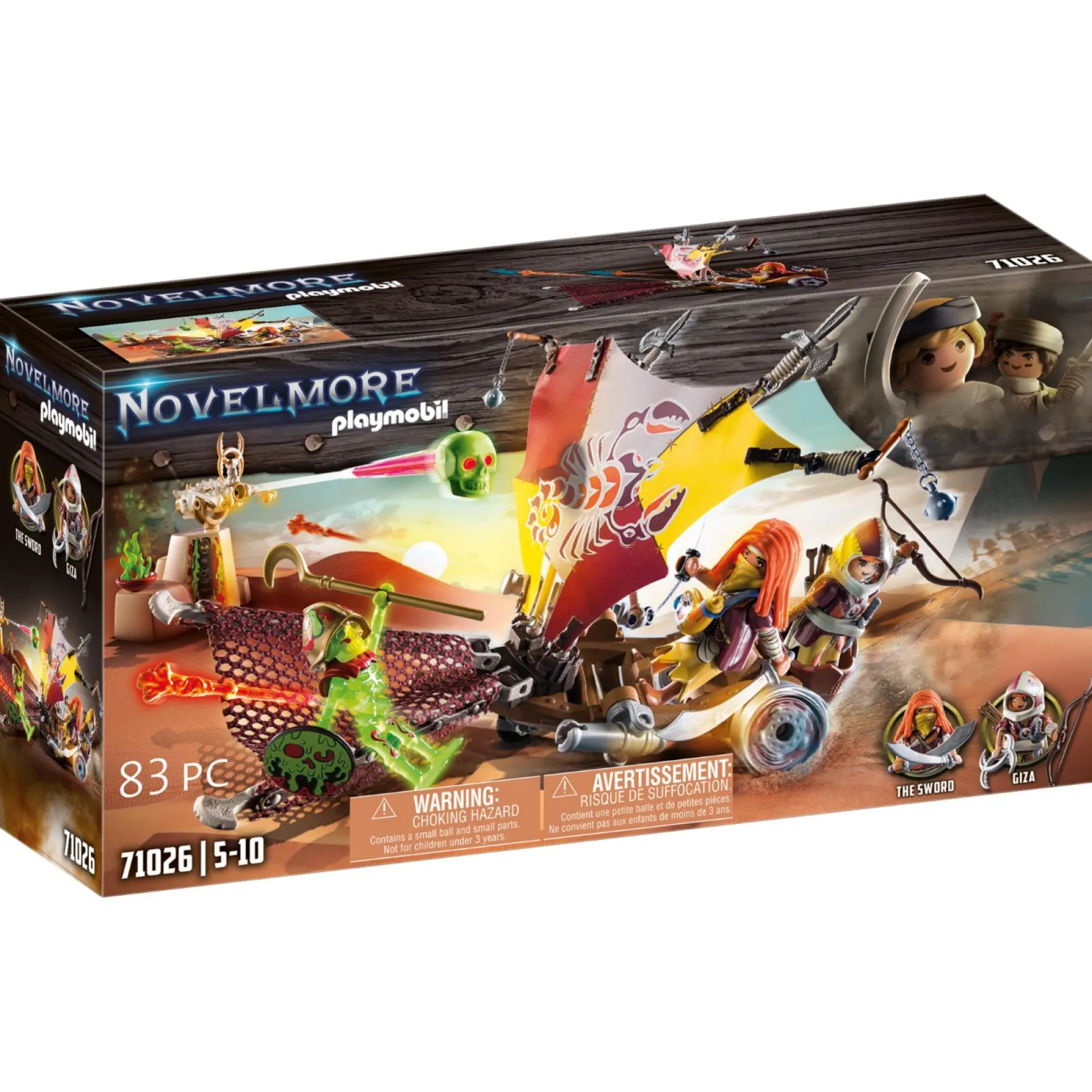 Jongens|Bouwstenen>Playmobil 71026 Novelmore Duinsurfers