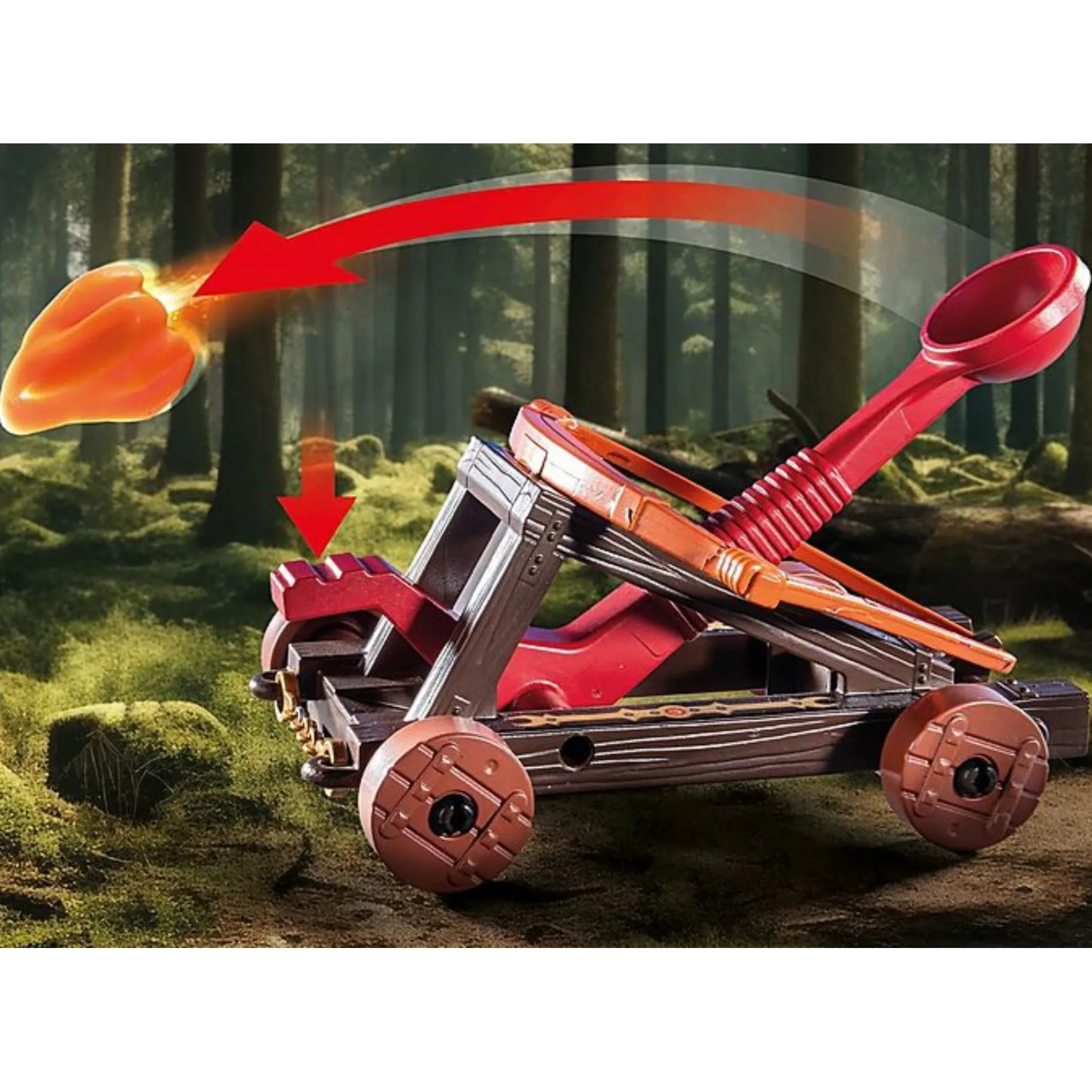 Jongens|Bouwstenen>Playmobil 71485 Novelmore Hinderlaag Langs De Weg