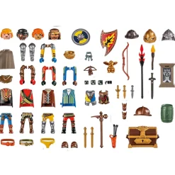 Bouwstenen|Jongens> Playmobil 71487 Novelmore My Figures: Ridders Van  Novelmore