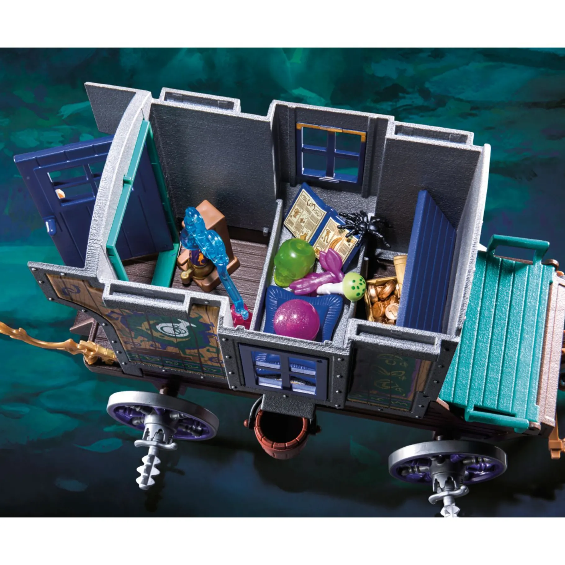 Jongens|Bouwstenen>Playmobil 70903 Novelmore Violet Vale Handelskoets