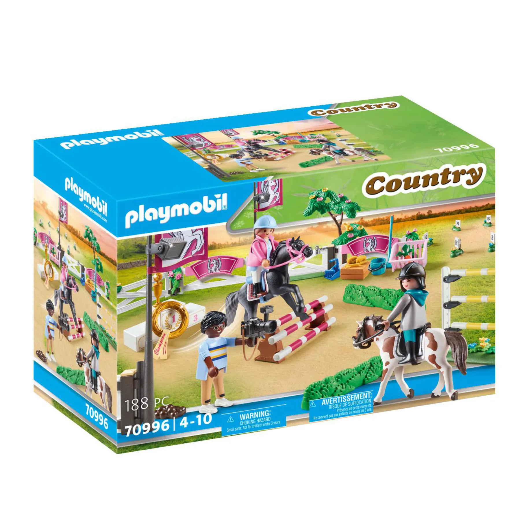 Jongens|Bouwstenen>Playmobil 70996 Paardrijtoernooi