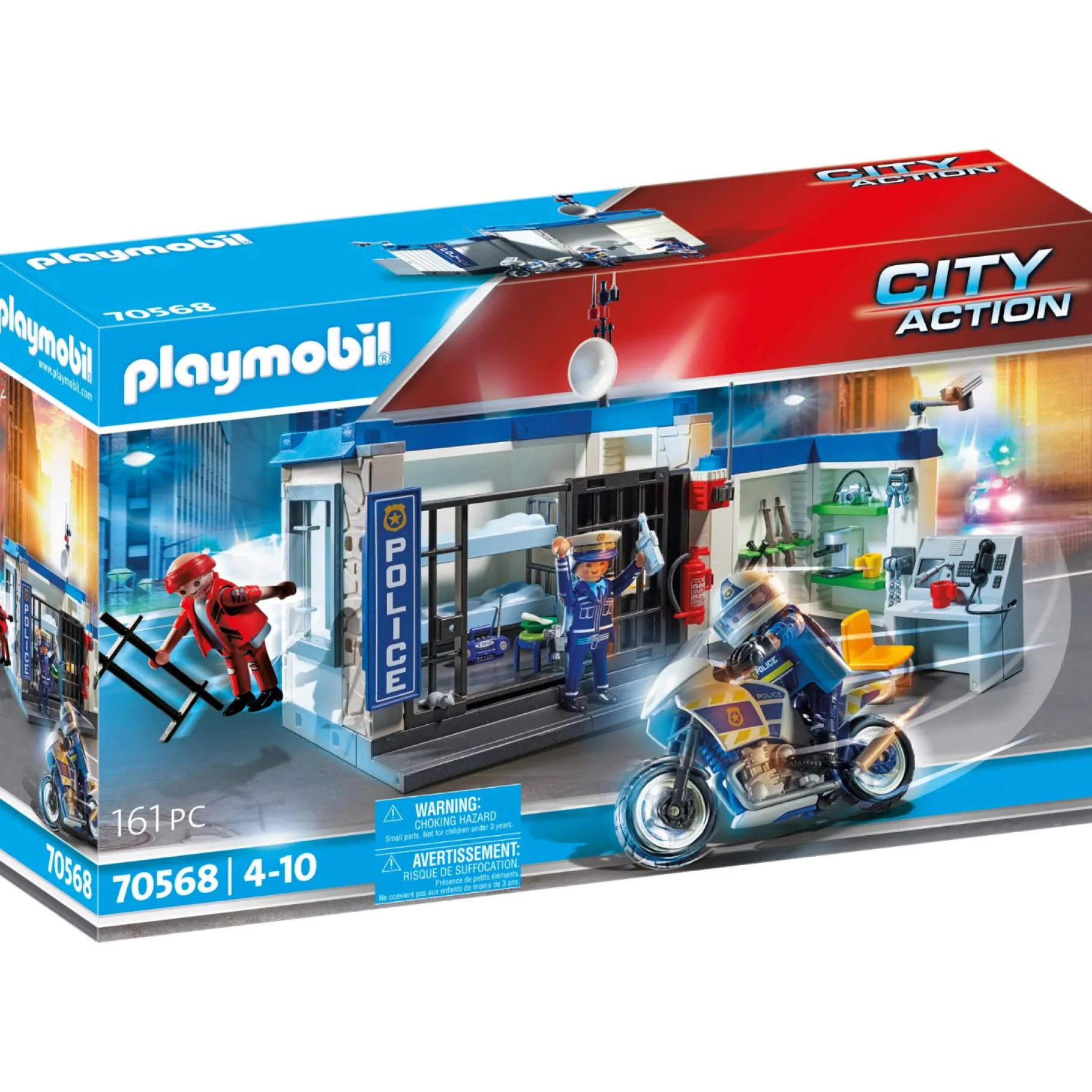 Jongens|Bouwstenen>Playmobil 70568 Politie: Ontsnapping Uit De Gevangenis