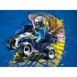 Bouwstenen|Jongens>Playmobil 71092 Politie Speed Quad