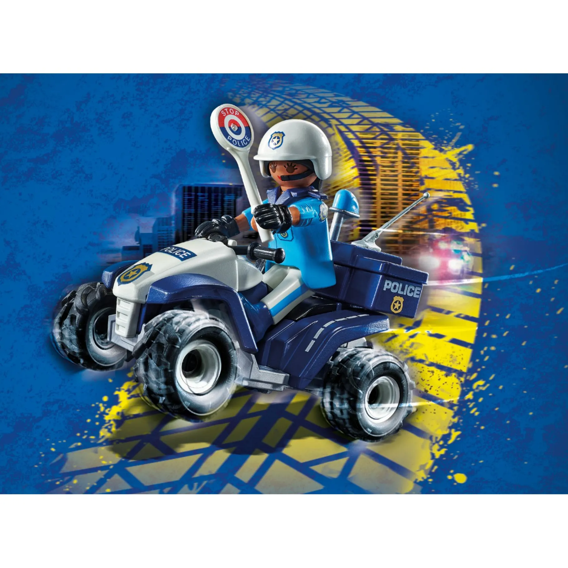Bouwstenen|Jongens>Playmobil 71092 Politie Speed Quad