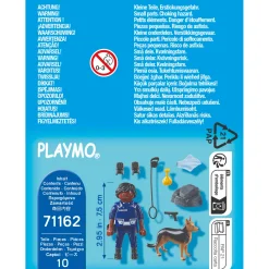 Bouwstenen|Jongens></noscript>Playmobil 71162 Politieagent Met Speurhond