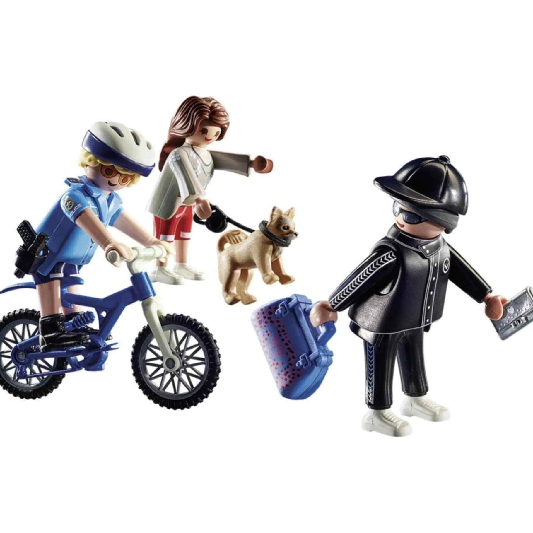 Jongens|Bouwstenen>Playmobil 70573 Politiefiets: Achtervolging Van De Zakkenroller