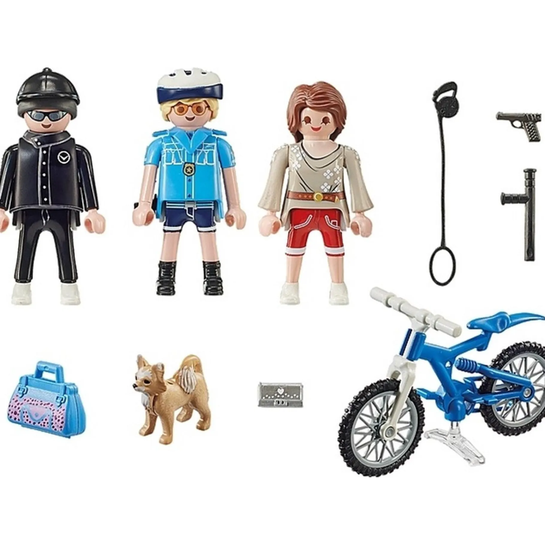 Jongens|Bouwstenen>Playmobil 70573 Politiefiets: Achtervolging Van De Zakkenroller