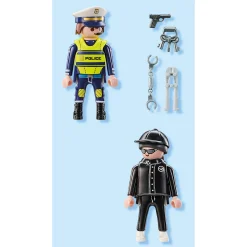 Speelsets|Jongens></noscript>Playmobil 71804 politieman en inbreker