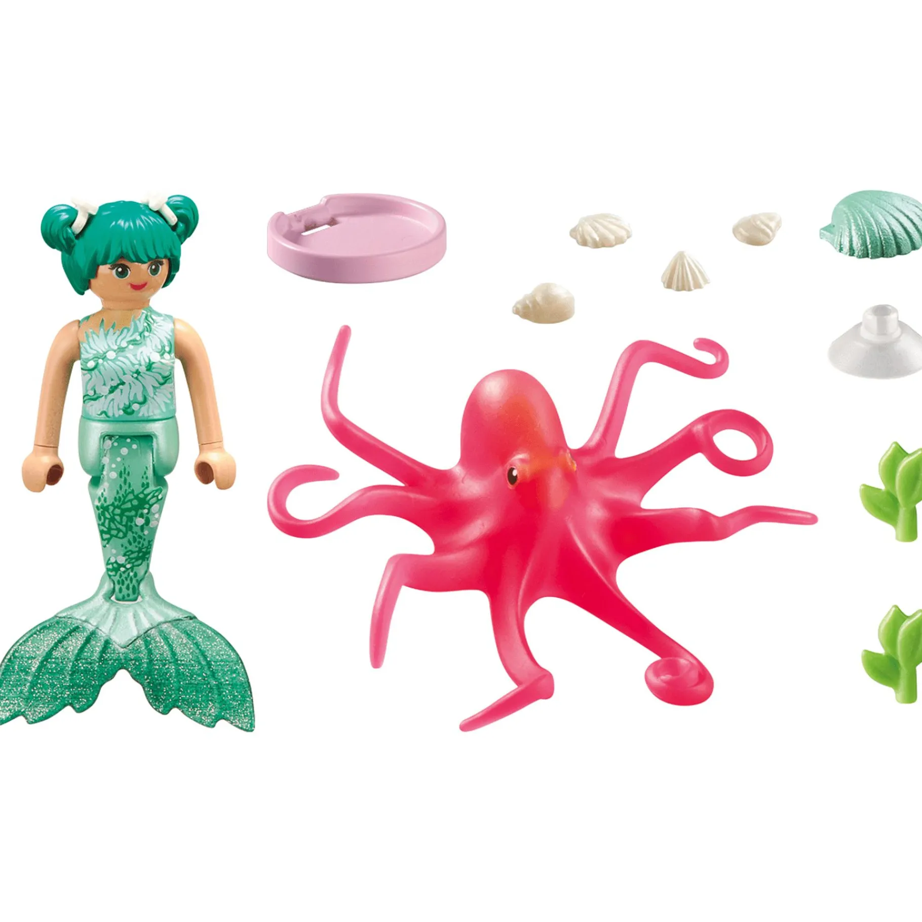 Jongens|Bouwstenen>Playmobil 71503 Princess Magic Zeemeermin Met Van kleur veranderende octopus