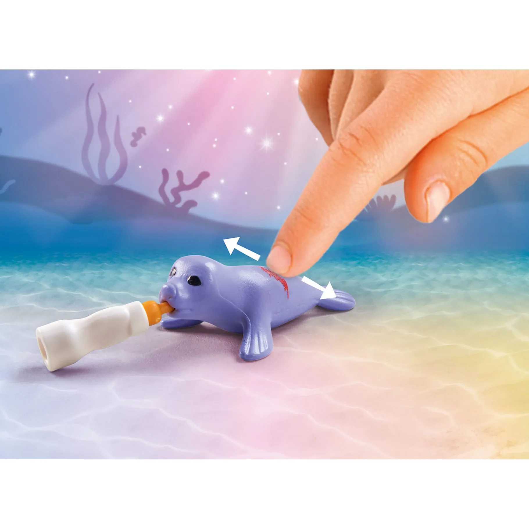 Jongens|Bouwstenen>Playmobil 71499 Princess Magic Zeemeermin dierenverzorging