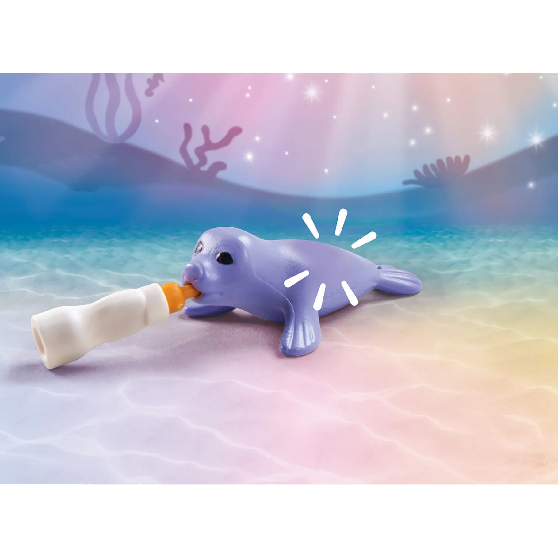 Jongens|Bouwstenen>Playmobil 71499 Princess Magic Zeemeermin dierenverzorging