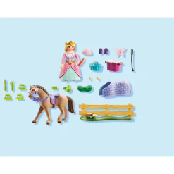 Speelsets|Jongens> Playmobil 71801 prinses met paard