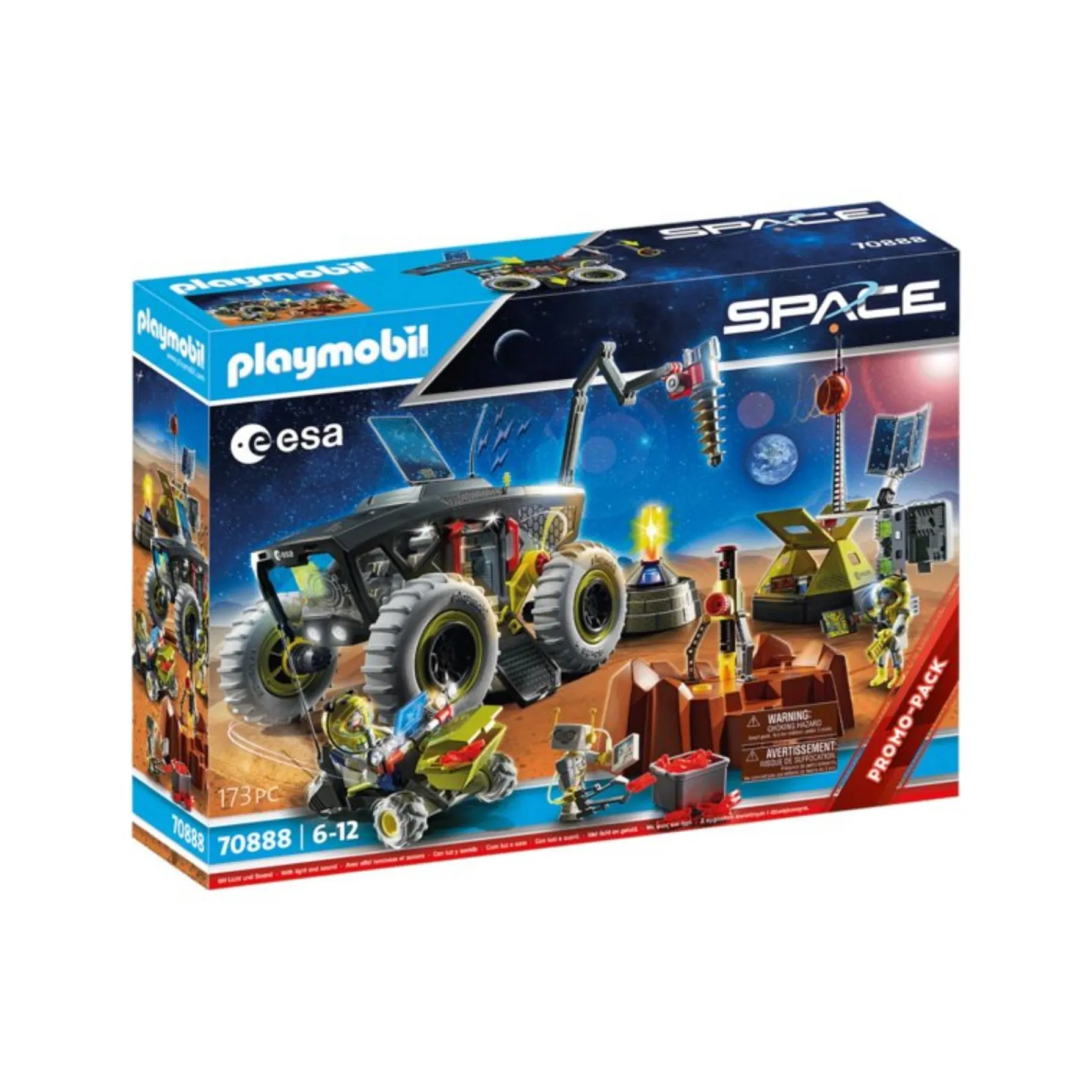 Jongens|Bouwstenen>Playmobil 70888 PROMO Mars Expeditie Met Voertuigen