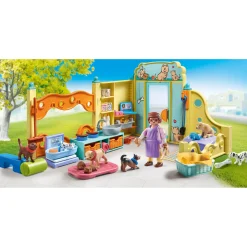Speelsets|Jongens></noscript>Playmobil 71743 puppy zorgcentrum