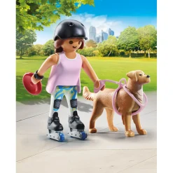 Speelsets|Jongens></noscript>Playmobil 71739 schaatser met retriever