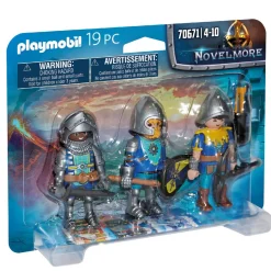 Speelfiguren>Playmobil 70671 Set Van 3 Novelmore Ridders