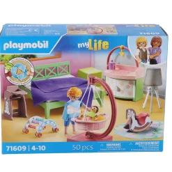 Speelsets|Jongens> PlayMobil 71609 Slaapkamer met baby speelhoek