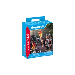 Jongens|Bouwstenen>Playmobil 71482 Special Plus Krijger Met Wolf