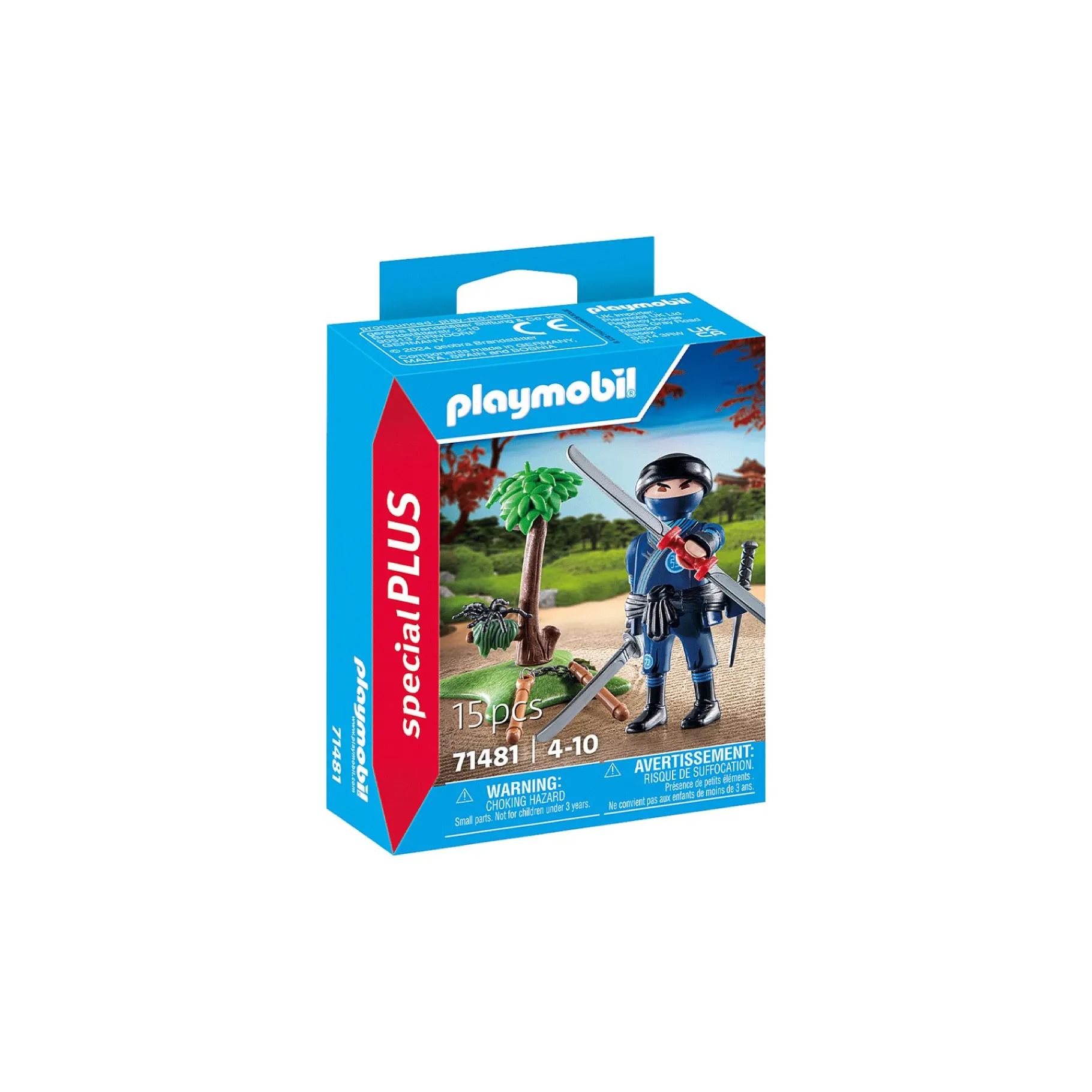 Bouwstenen|Jongens>Playmobil 71481 Special Plus Ninja Met Uitrusting