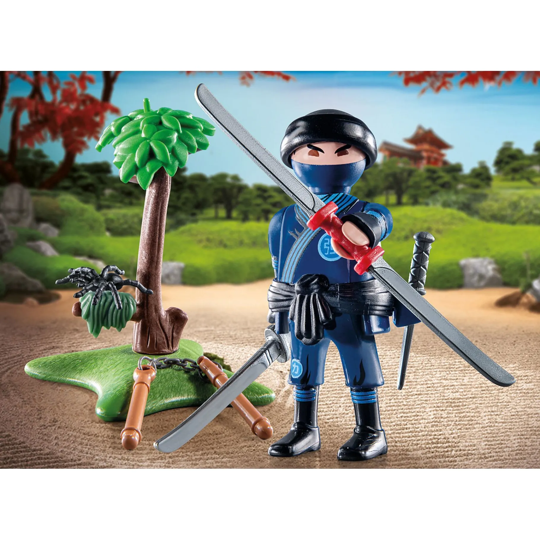 Bouwstenen|Jongens>Playmobil 71481 Special Plus Ninja Met Uitrusting