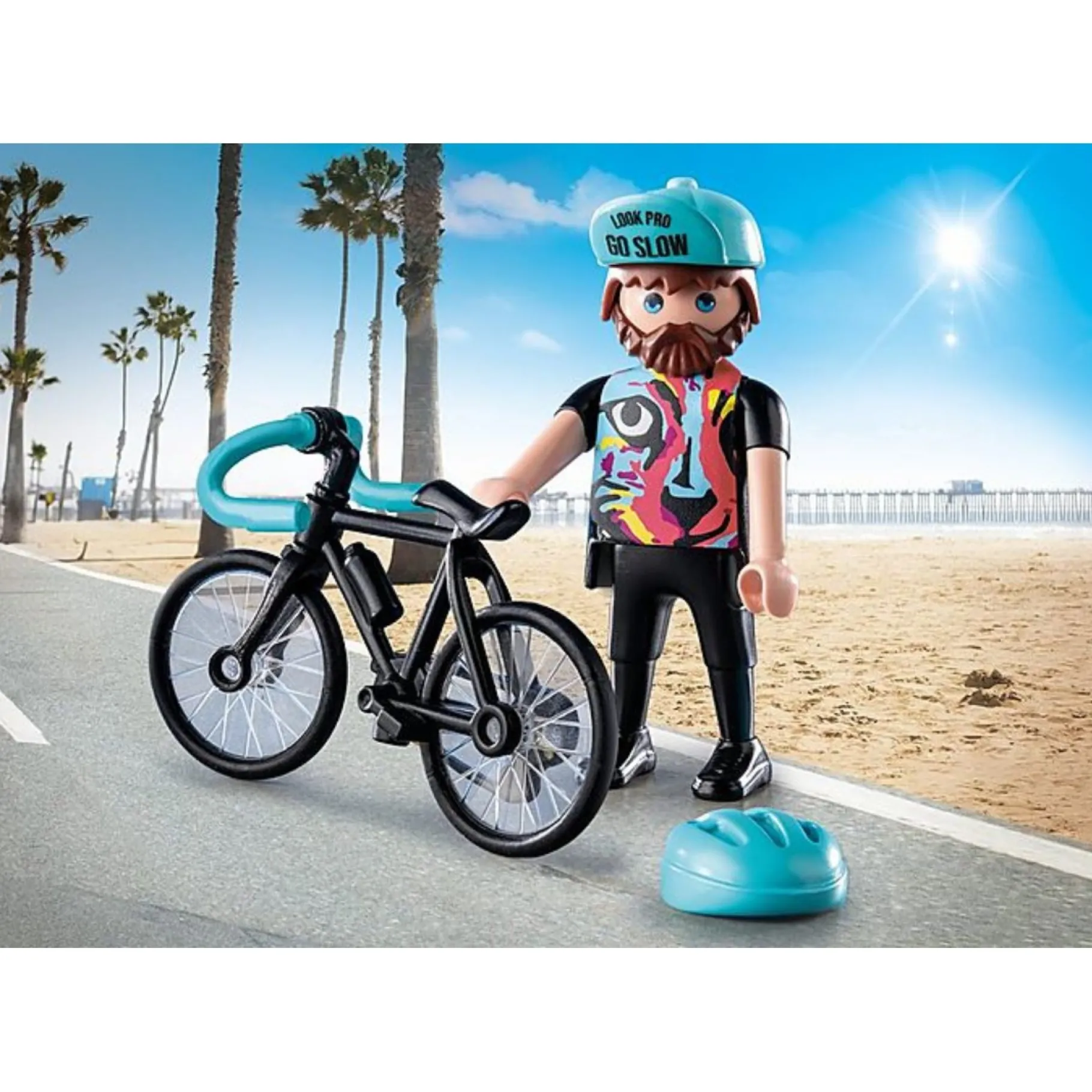 Jongens|Bouwstenen>Playmobil 71478 Special Plus Wielrenner