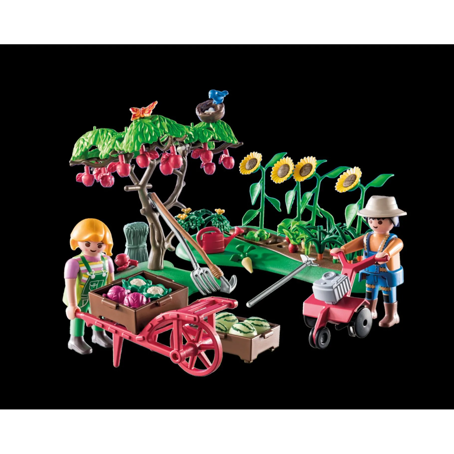 Bouwpakketten>Playmobil 71380 Starter Boerderij Moestuin