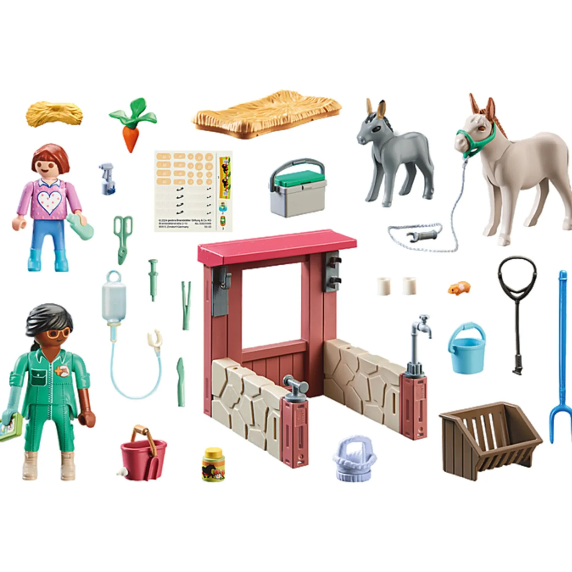 Bouwstenen|Jongens>Playmobil 71471 Starter Packs Boerderij Dierenarts