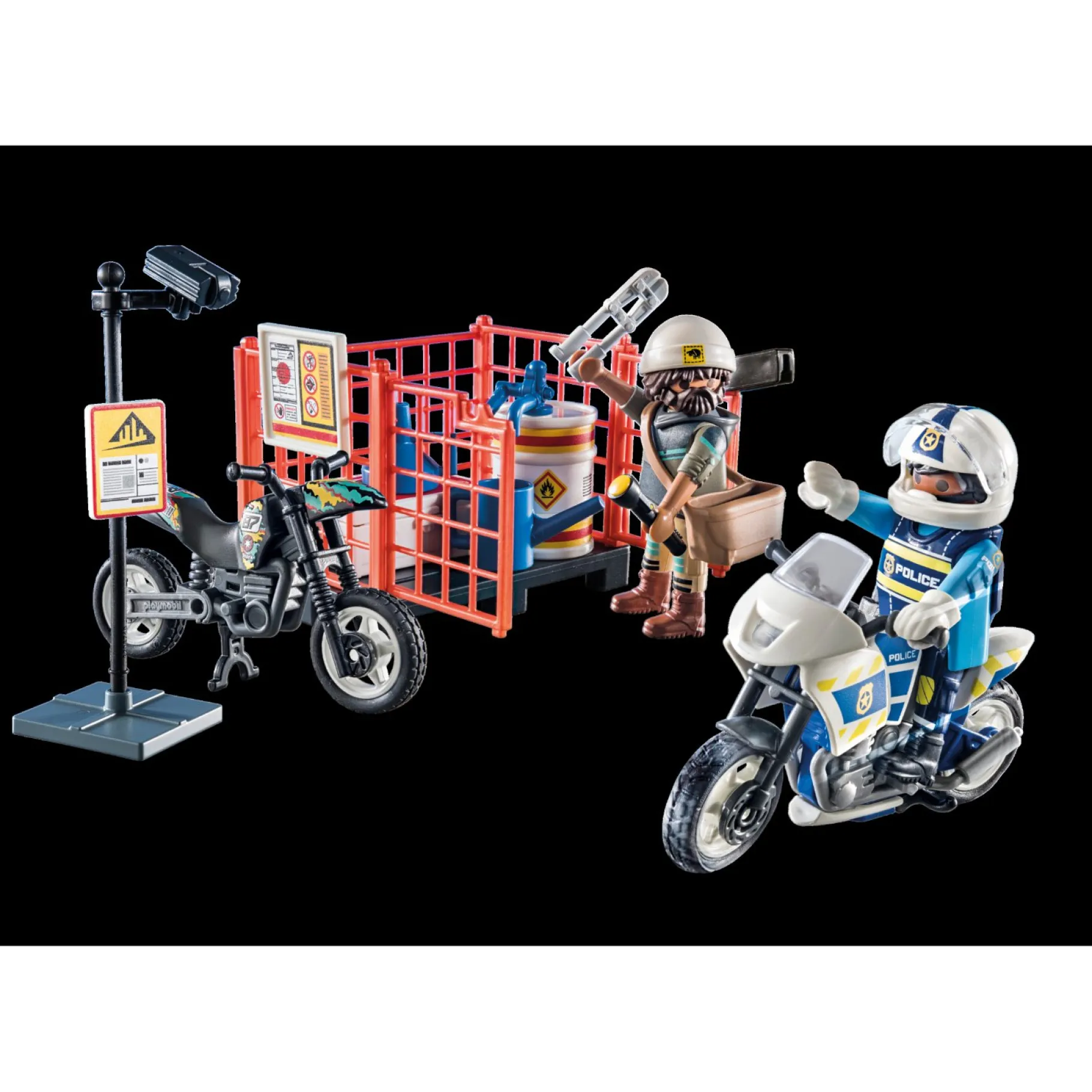 Bouwpakketten>Playmobil 71381 Starter Politie