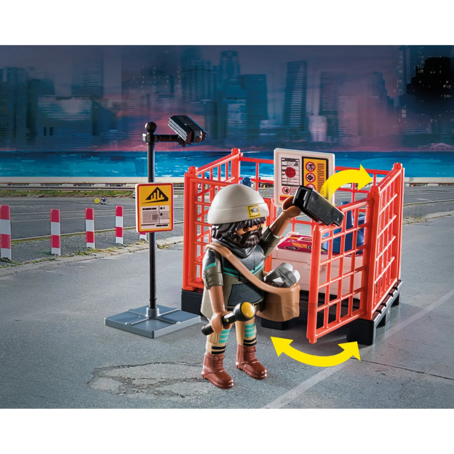Bouwpakketten>Playmobil 71381 Starter Politie